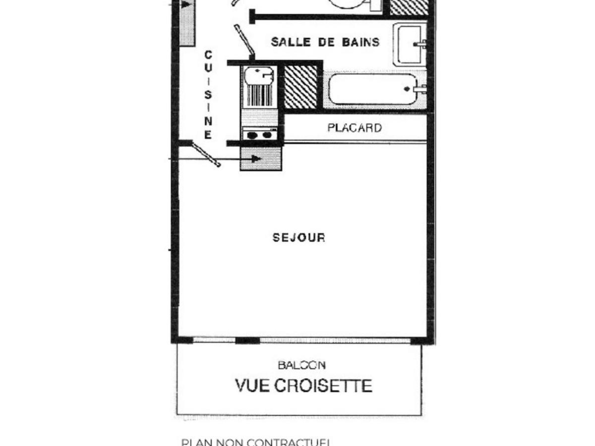 圣马丁德贝尔维尔Studio Renove, Ski Aux Pieds, Balcon Ensoleille, 4 Pers., Centre Des Menuires - Fr-1-452-195公寓 外观 照片